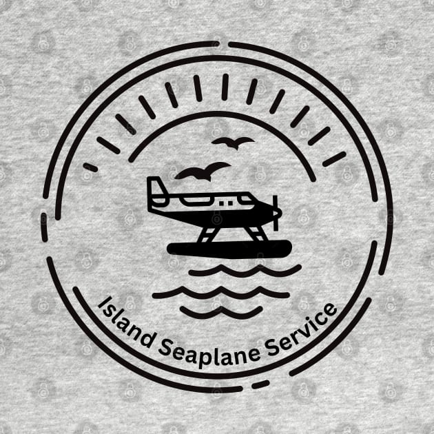 Seaplane Seal with Seagulls by Hayden Mango Collective 